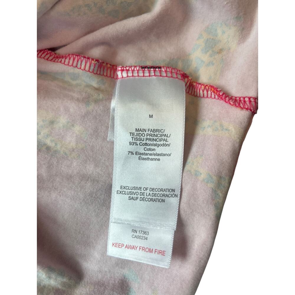 EUC Bedhead Giraffes In Love Short Sleeve Cotton Jersey Cropped Pajama Set Sz M - Picture 11 of 13